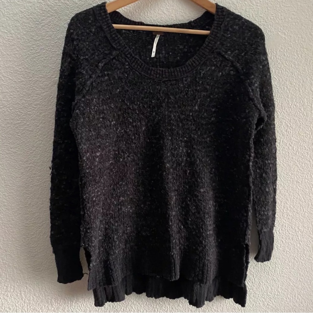 Free People Honeycomb Jeepster scoop neck pullover sweater - size xs